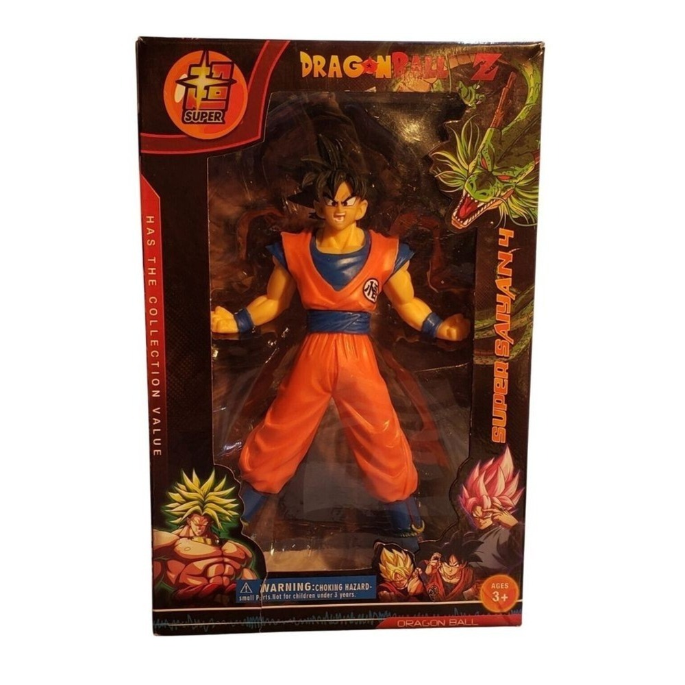 Son Goku‎ Action Figure Dragon Ball Z 9 Inch Orange Gi Boxed Collectible